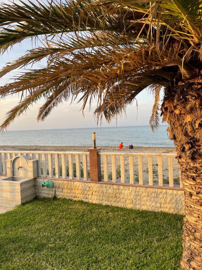 Néa Meságkala Luxury Apartment First Line Sea By Makhome Messagala מראה חיצוני תמונה