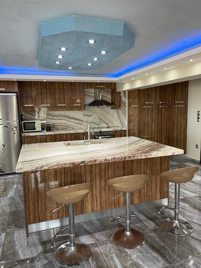 Néa Meságkala Luxury Apartment First Line Sea By Makhome Messagala מראה חיצוני תמונה