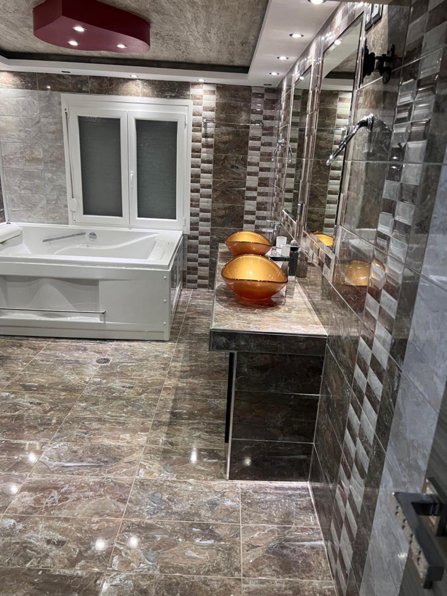 Néa Meságkala Luxury Apartment First Line Sea By Makhome Messagala מראה חיצוני תמונה